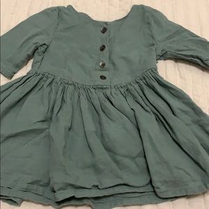 Sage green dress